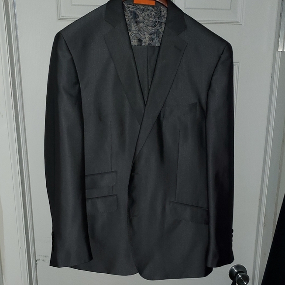 Men's Tallia Classic Grey Silver Suit